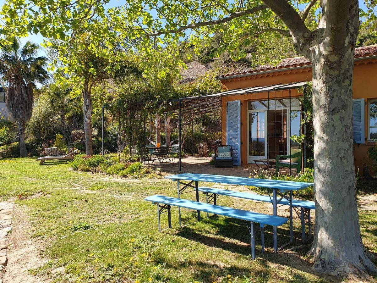 House With Garden And Sea View Villa Ла Лонд-ле-Мор Екстериор снимка